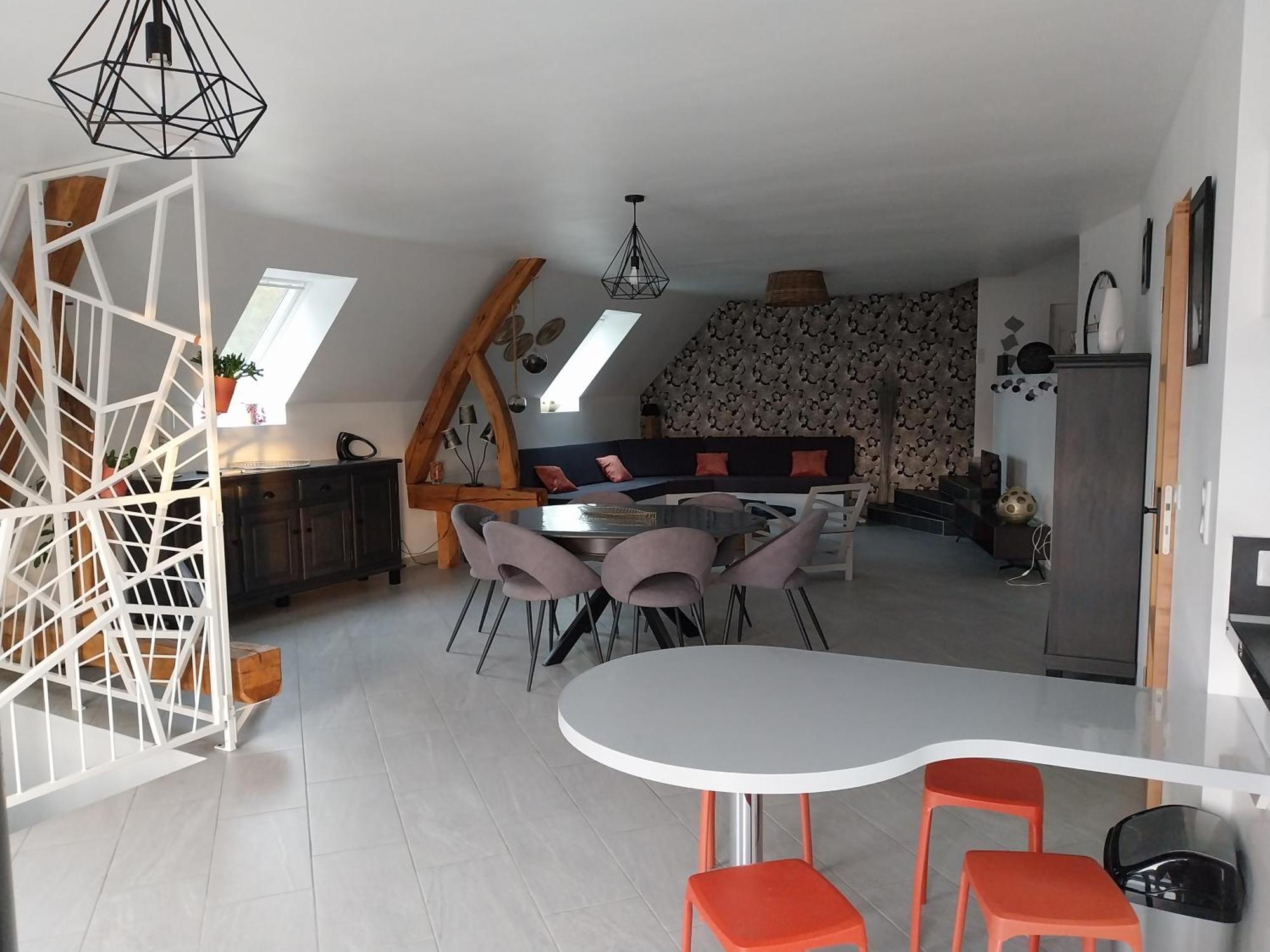 Le Murmure Du Ruisseau - Piece De Vie 60 M2 - Terrasse 30 M2 - 2 Wc Semeries